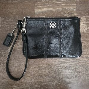 Coach Patent Wristlet